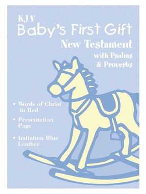 cover image of KJV Baby's First Gift New Testament